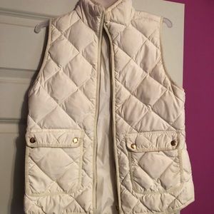 J Crew Mercantile Quilted Puffer Vest